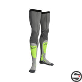 X-LEG PRO VENTED CALZE 290 GRIGIO GIALLO