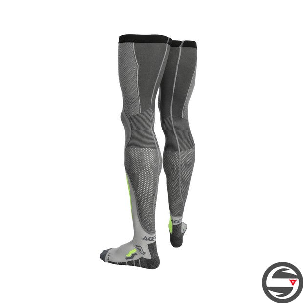 X-LEG PRO VENTED CALZE 290 GRIGIO GIALLO
