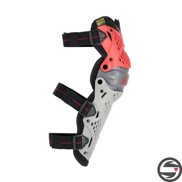 GINOCCHIERA IMPACT PRO 347 ROSSO GRIGIO