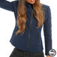 D-DRY MAYFAIR LADY D-DRY JACKET 91D GLACIER-GRAY BLACK IRIS