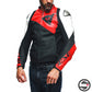 SPORTIVA LEATHER JACKET 25A BLACK LAVA RED