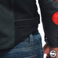 SPORTIVA LEATHER JACKET 25A BLACK LAVA RED