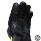 MIG 3 UNISEX LEATHER GLOVES 620 BLACK FLUO YELLOW