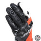 CARBON 4 LONG GLOVES W12 BLACK FLUO-RED WHITE