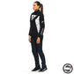 VELOCE LADY D-DRY JACKET A66 BLACK WHITE LAVA RED