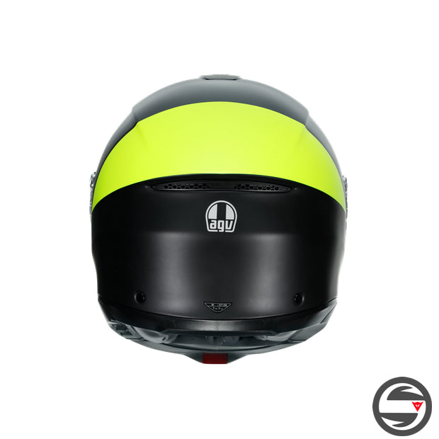 TOURMODULAR AGV E2206 MULTI MPLK 001 BALANCE MATT BLACK YELLOW FLUO