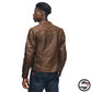 RAZON 2 LEATHER JACKET 58G TOBACCO BROWN