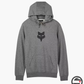 31608-185 FX ABSOLUTE FLEECE ZIP HEATHER GRAPHITE