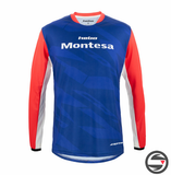 HE2188AL MAGLIA MONTESA TECH CLASSIC BLUE