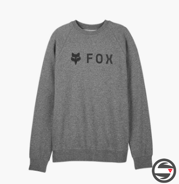 31591-185 FX ABSOLUTE FLEECE CREW HEATHER GRAPHITE