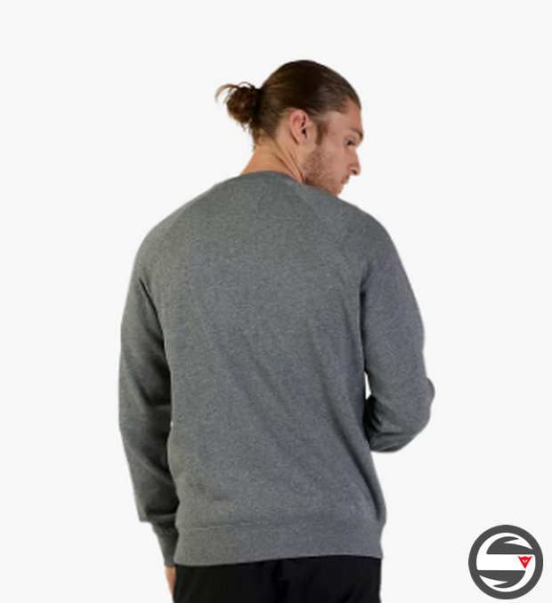 31591-185 FX ABSOLUTE FLEECE CREW HEATHER GRAPHITE