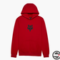 31608-122 FX FOX HEAD FLEECE PO FLAME RED