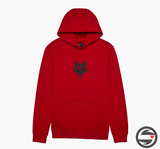 31608-122 FX FOX HEAD FLEECE PO FLAME RED