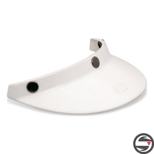 CUSTOM 500 VISOR 3 SNAP WHITE