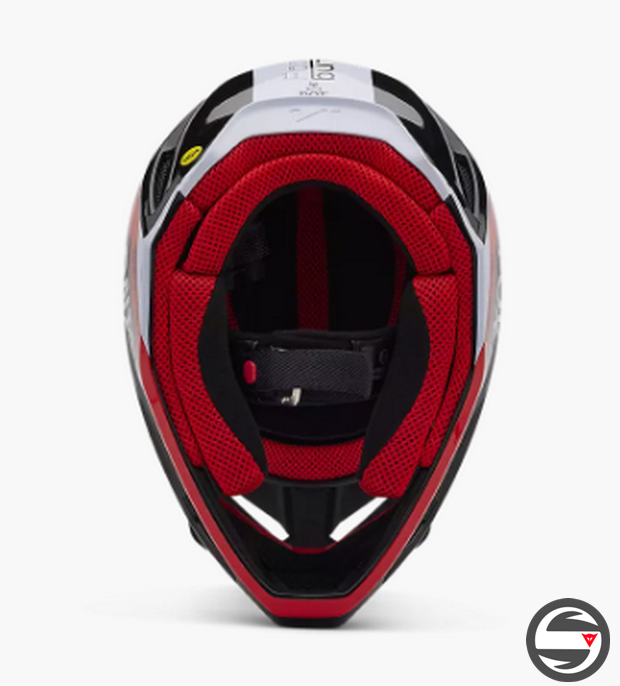 33000-110 V1 RACE SPEC RED FLUO HELMET