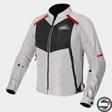 BREEZE LADY JACKET GREY BLACK RED