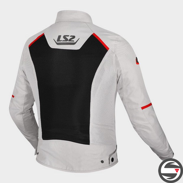 BREEZE LADY JACKET GREY BLACK RED