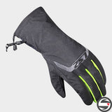 THERMORAIN GLOVES BLACK H-V YELLOW