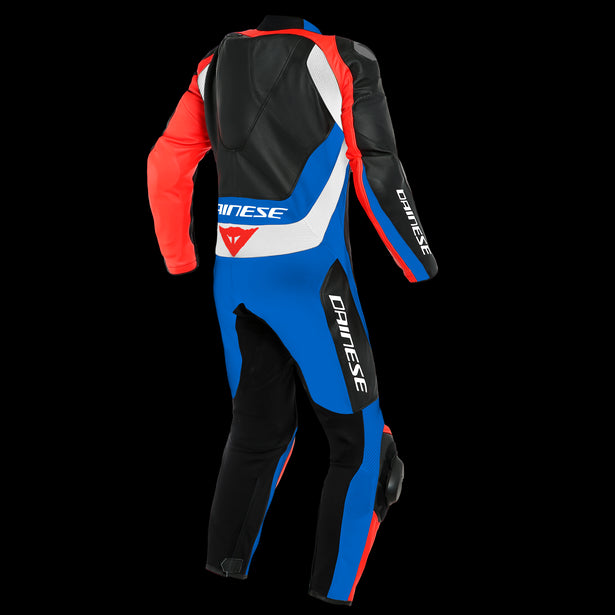 ASSEN 2 1 PC PERF. SUIT 83C BLACK BLUE FLUO-RED