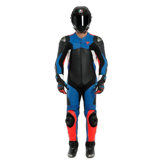 ASSEN 2 1 PC PERF. SUIT 83C BLACK BLUE FLUO-RED
