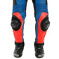 ASSEN 2 1 PC PERF. SUIT 83C BLACK BLUE FLUO-RED