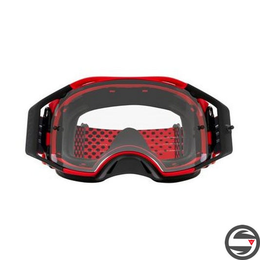 7046-E1 AIRBRAKE MX MOTO RED B1B LENS CLEAR