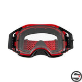 7046-E1 AIRBRAKE MX MOTO RED B1B LENS CLEAR