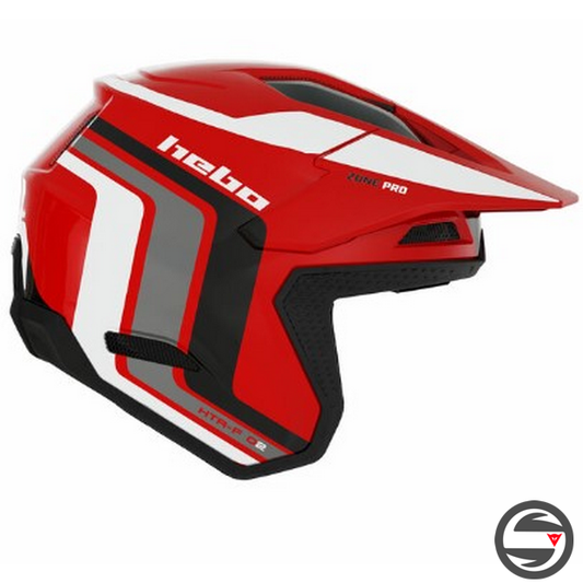 HC1042R CASCO HTR F02 ZONE PRO RACING RED