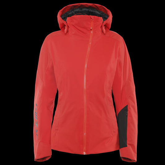 HP CRYSTAL S WMN JACKET 27E HIGH-RISK RED BLACK TAPS