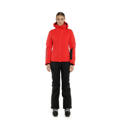 HP CRYSTAL S WMN JACKET 27E HIGH-RISK RED BLACK TAPS