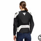 RACING 5 LEATHER JACKET WMN 622 BLACK WHITE