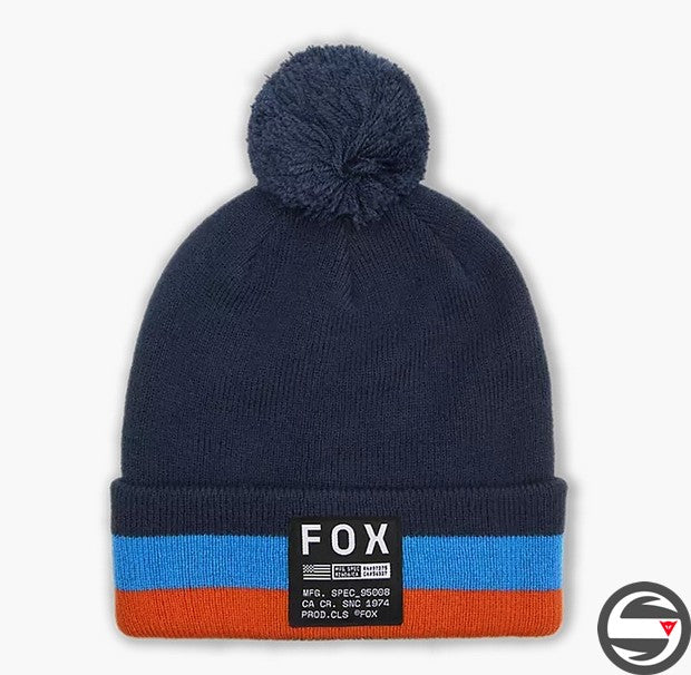 36291-329 FX FRACTURE POM BEANIE MIDNIGHT