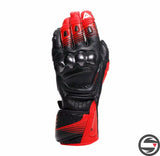 FIERO METAL GLOVES A77 BLK RED LAVA WHT
