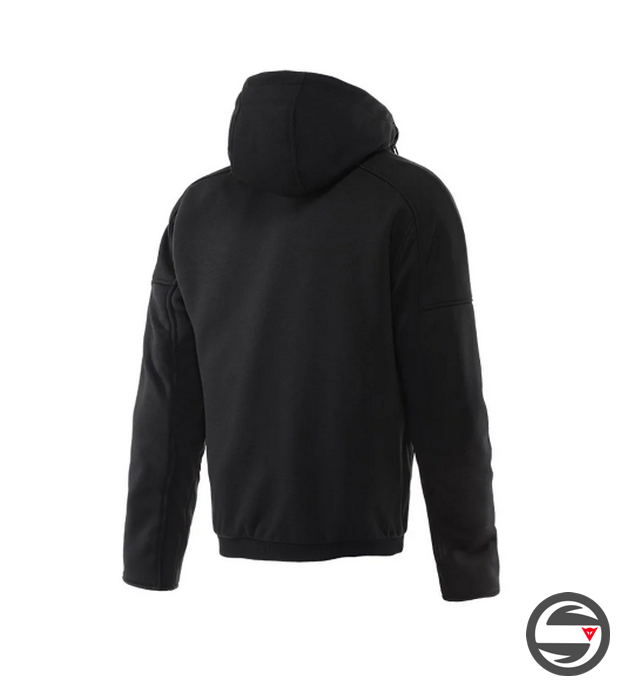 BOVISA SAFETY HOODIE FULL ZIP 622 BLK WHT
