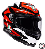 K6 S MPLK 029 BRAVEN BLACK RED WHITE