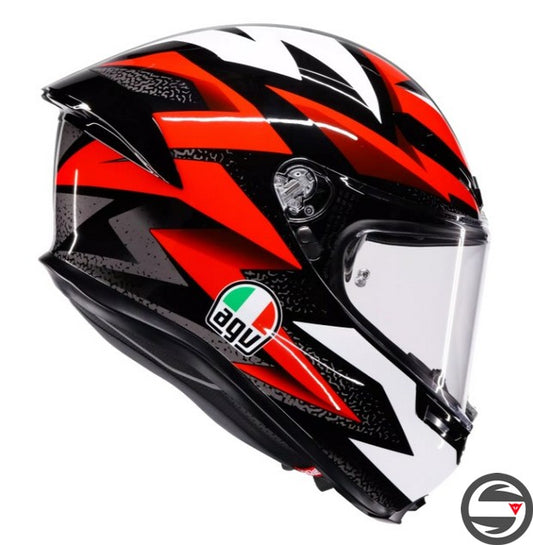 K6 S MPLK 029 BRAVEN BLACK RED WHITE