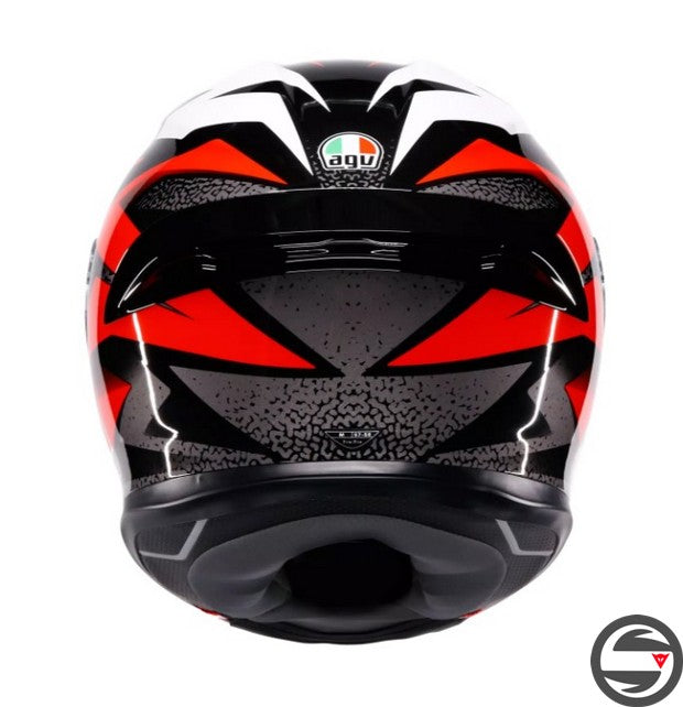 K6 S MPLK 029 BRAVEN BLACK RED WHITE