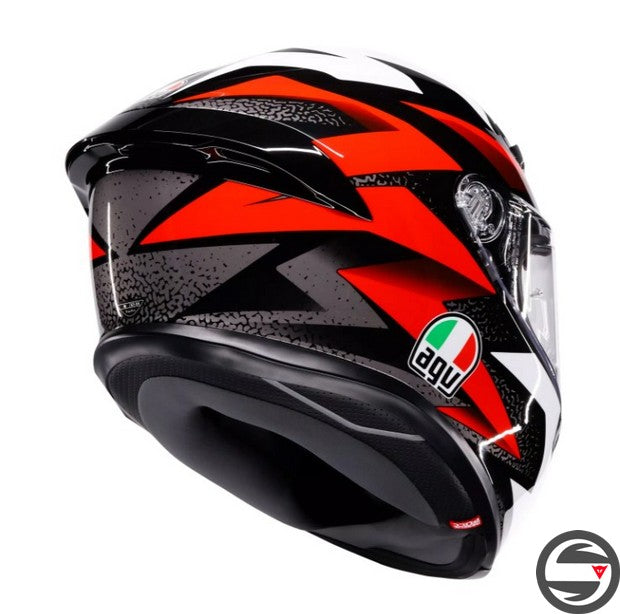 K6 S MPLK 029 BRAVEN BLACK RED WHITE