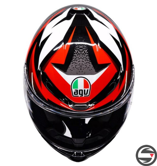 K6 S MPLK 029 BRAVEN BLACK RED WHITE