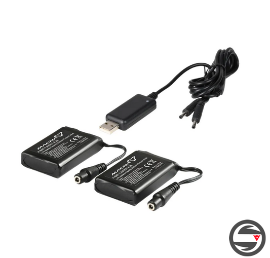 BATTERIA + CARICATORE USB 7,4V 2,2A MACNA