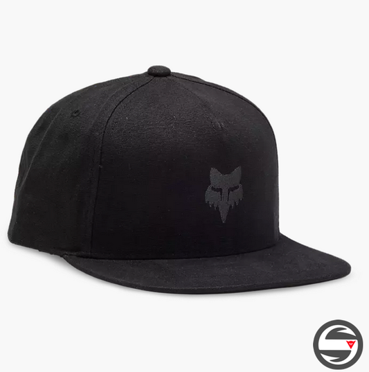 31641-324 FX HEAD SNAPBACK BLK CHARCH. FOX