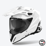 COMMANDER 2 COLOR WHITE GLOSS AIROH
