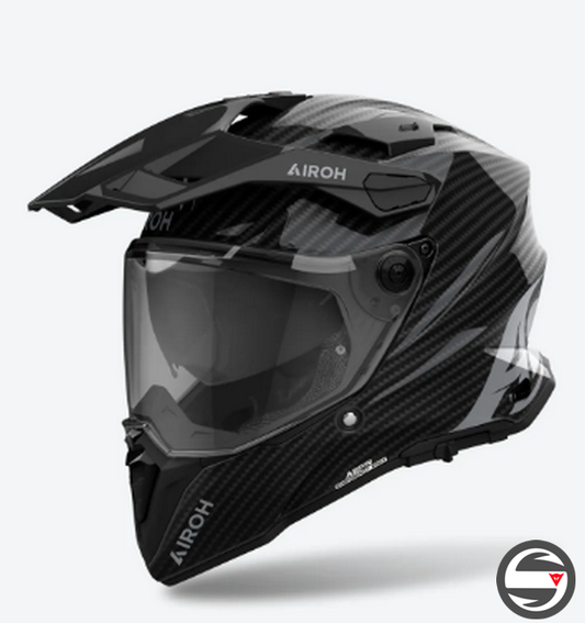 COMMANDER 2 GLOSS CARBON AIROH