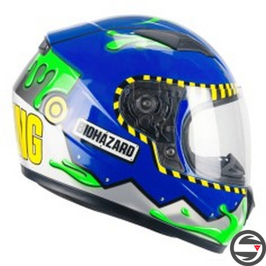 265X LUCKY BIO BLU GIALLO VERDE FLUO OPACO
