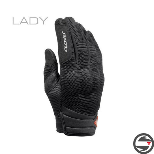 STORM LADY SUMMER GLOVES BLACK BLACK CLOVER