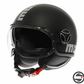 FGTR EVO 001 MONO MATT BLACK SILVER MOMODESIGN