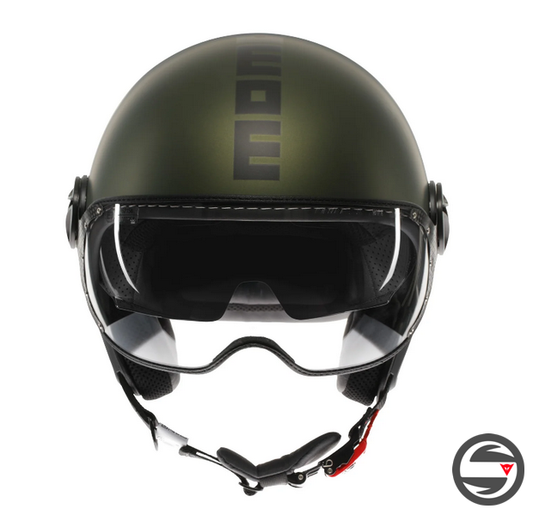 FGTR EVO 002 MONO MATT GREEN BLACK MOMODESIGN