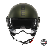 FGTR EVO 002 MONO MATT GREEN BLACK MOMODESIGN