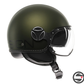 FGTR EVO 002 MONO MATT GREEN BLACK MOMODESIGN