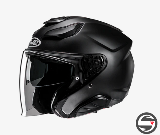F31 SEMI FLAT BLACK JET HJC